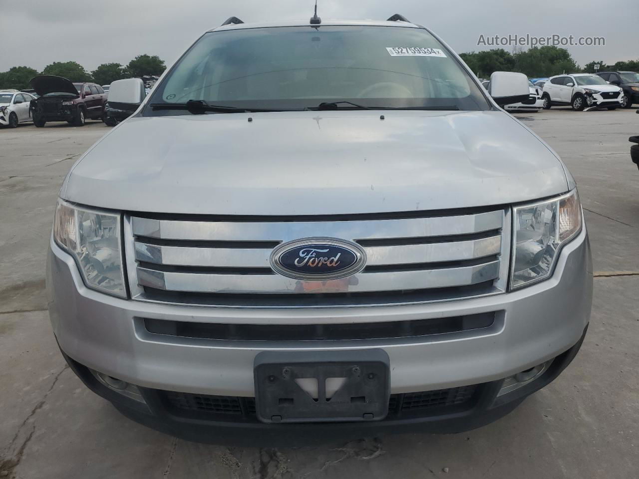 2010 Ford Edge Limited Silver vin: 2FMDK3KC1ABA64094