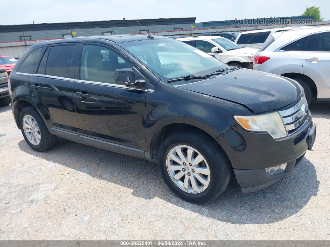 2010 Ford Edge Limited Black vin: 2FMDK3KC1ABB54037