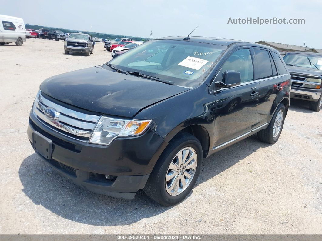 2010 Ford Edge Limited Black vin: 2FMDK3KC1ABB54037