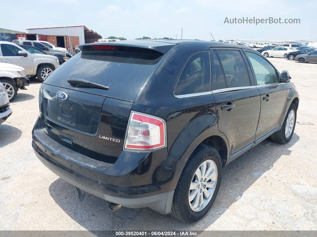 2010 Ford Edge Limited Black vin: 2FMDK3KC1ABB54037