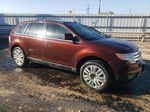 2010 Ford Edge Limited Maroon vin: 2FMDK3KC1ABB74188