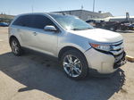 2014 Ford Edge Limited Silver vin: 2FMDK3KC1EBA07075