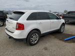 2014 Ford Edge Limited White vin: 2FMDK3KC1EBA08033