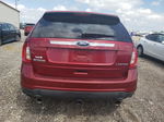 2014 Ford Edge Limited Burgundy vin: 2FMDK3KC1EBB24137