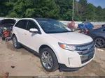 2014 Ford Edge Limited White vin: 2FMDK3KC1EBB52102