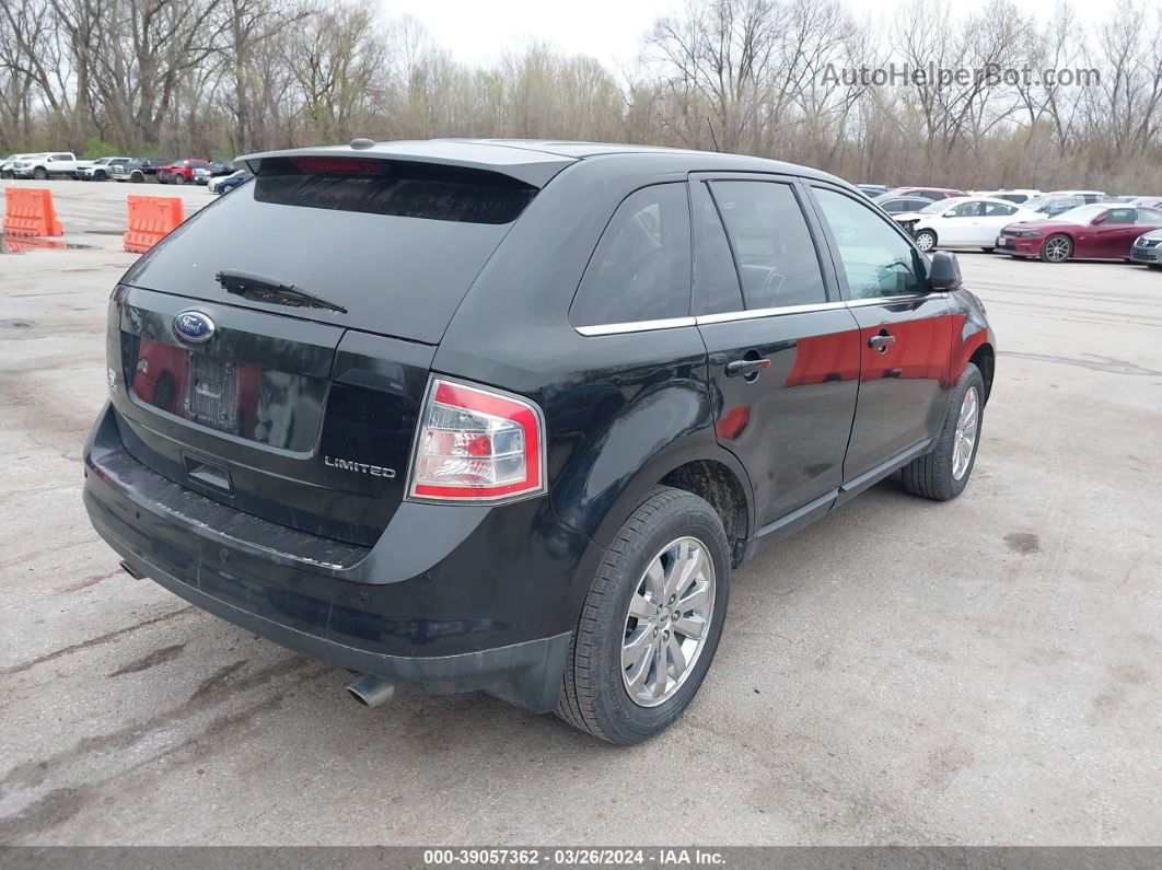 2010 Ford Edge Limited Black vin: 2FMDK3KC2ABA50012