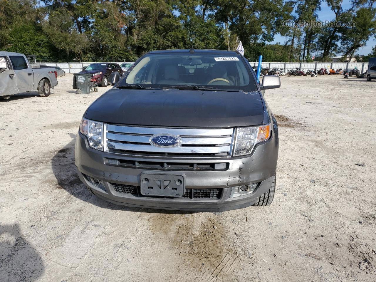 2010 Ford Edge Limited Gray vin: 2FMDK3KC2ABB39451