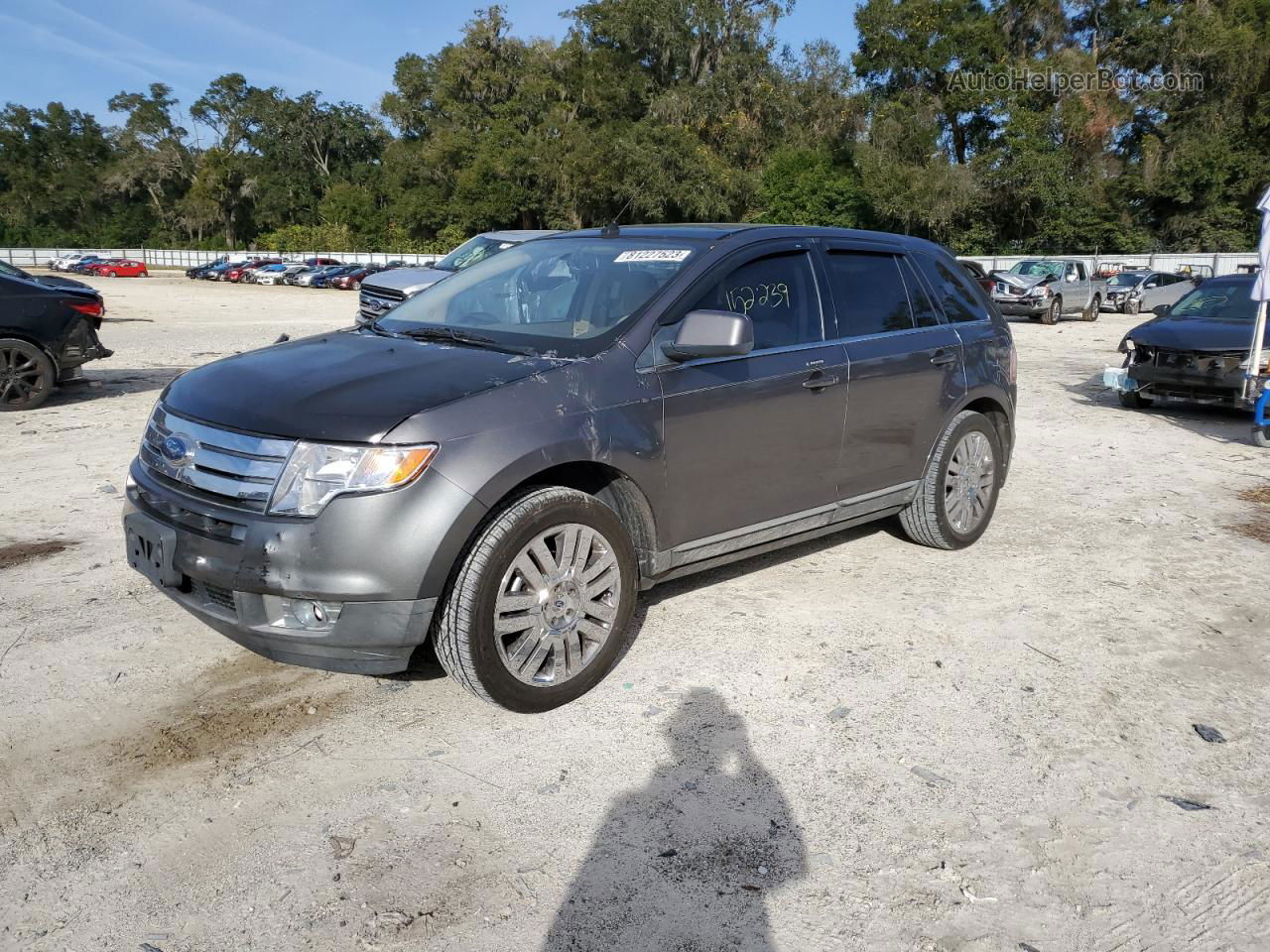 2010 Ford Edge Limited Gray vin: 2FMDK3KC2ABB39451