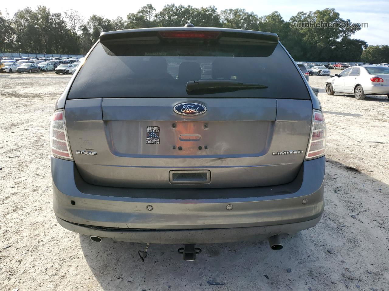 2010 Ford Edge Limited Gray vin: 2FMDK3KC2ABB39451