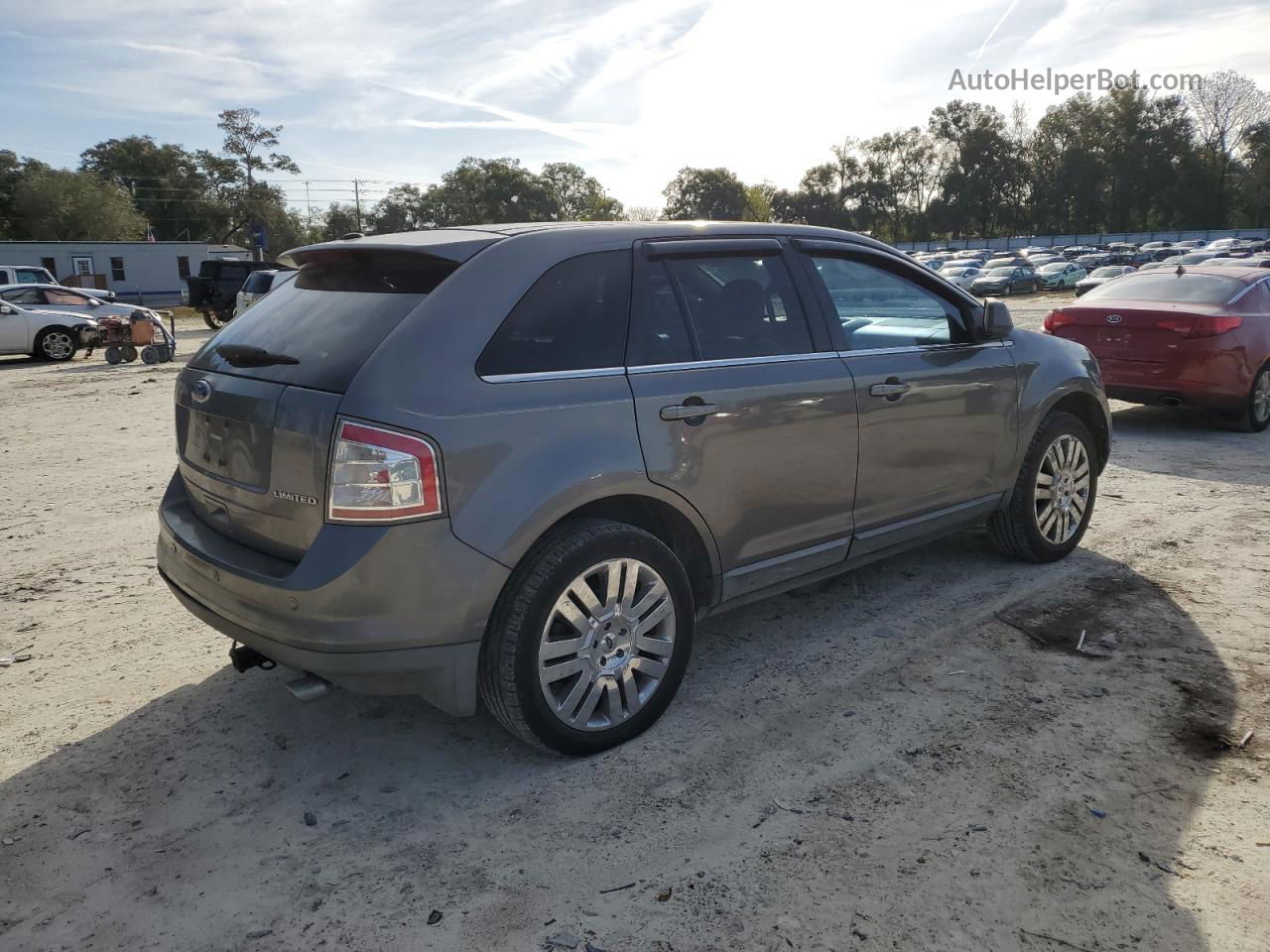 2010 Ford Edge Limited Gray vin: 2FMDK3KC2ABB39451