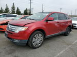 2010 Ford Edge Limited Red vin: 2FMDK3KC2ABB74944