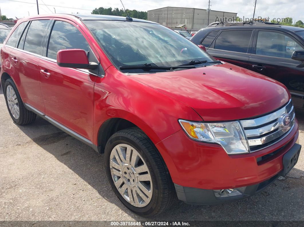 2010 Ford Edge Limited Red vin: 2FMDK3KC2ABB79674
