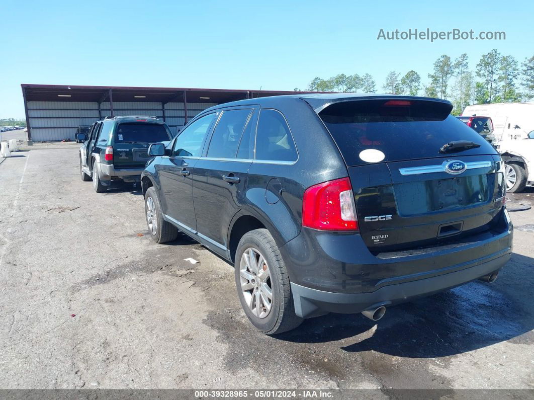 2014 Ford Edge Limited Черный vin: 2FMDK3KC2EBB10683