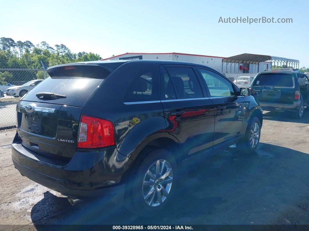 2014 Ford Edge Limited Черный vin: 2FMDK3KC2EBB10683