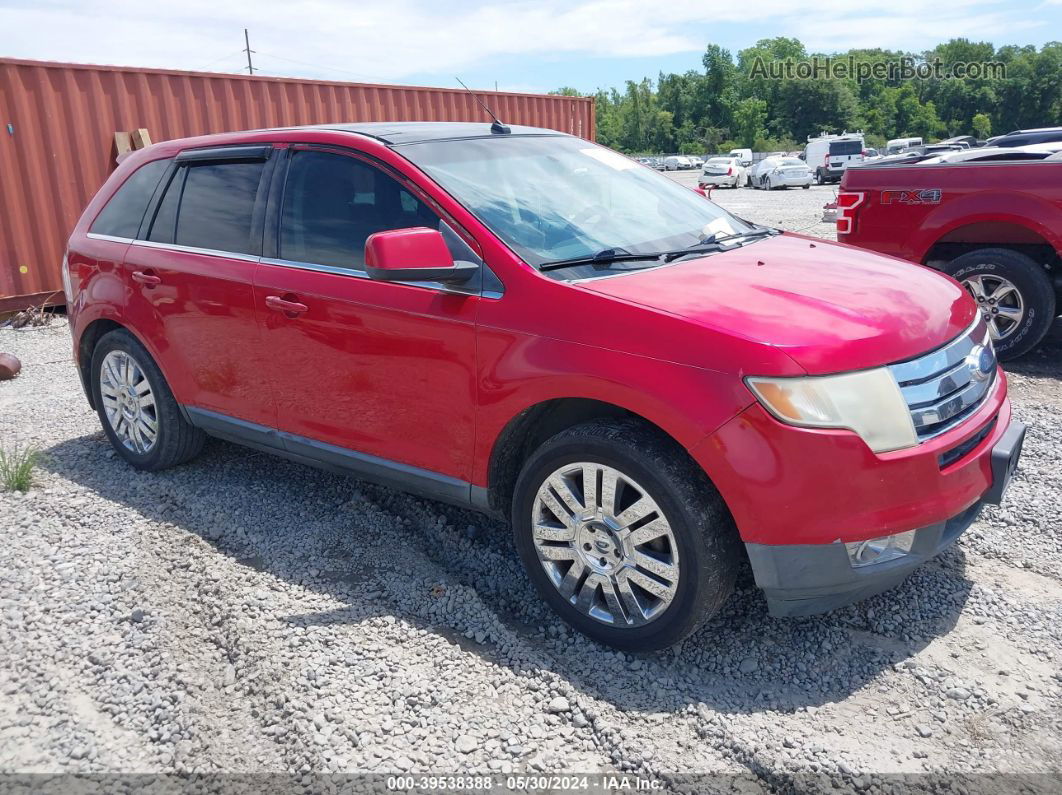 2010 Ford Edge Limited Темно-бордовый vin: 2FMDK3KC3ABA16600