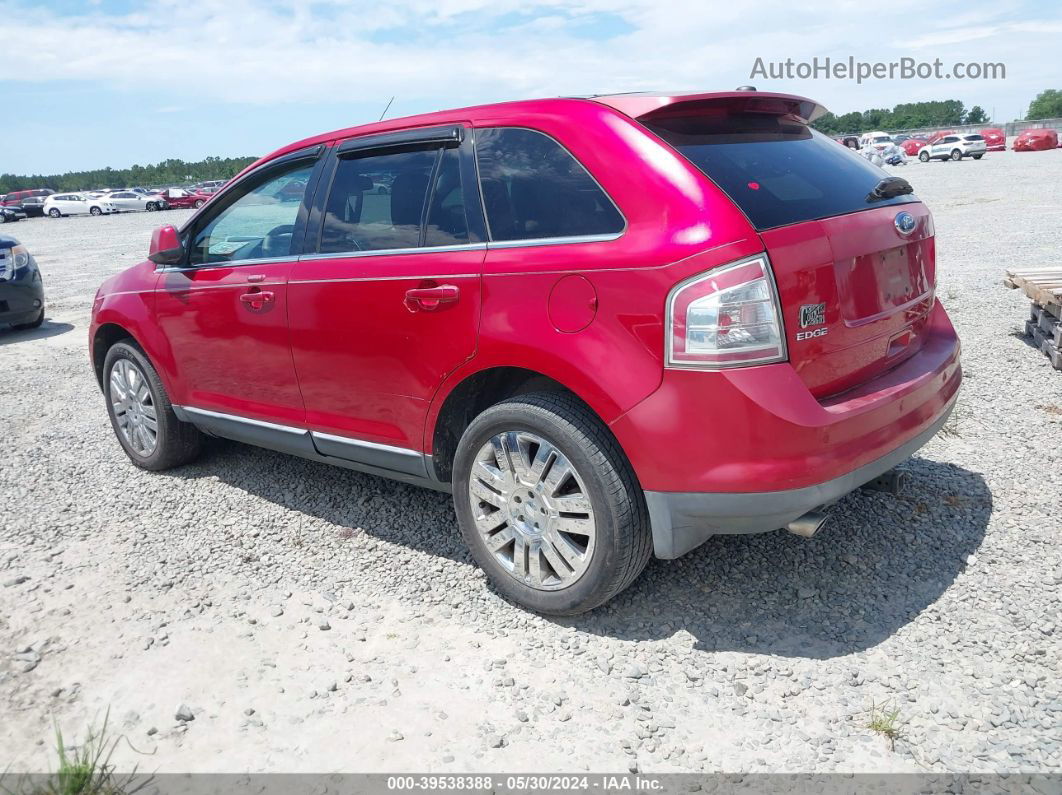 2010 Ford Edge Limited Maroon vin: 2FMDK3KC3ABA16600