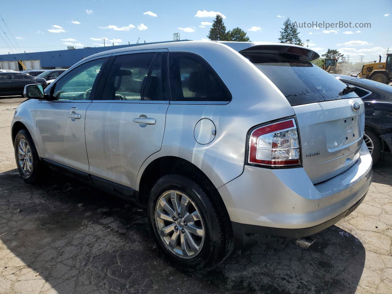 2010 Ford Edge Limited White vin: 2FMDK3KC3ABB15854