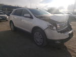 2010 Ford Edge Limited White vin: 2FMDK3KC3ABB42228