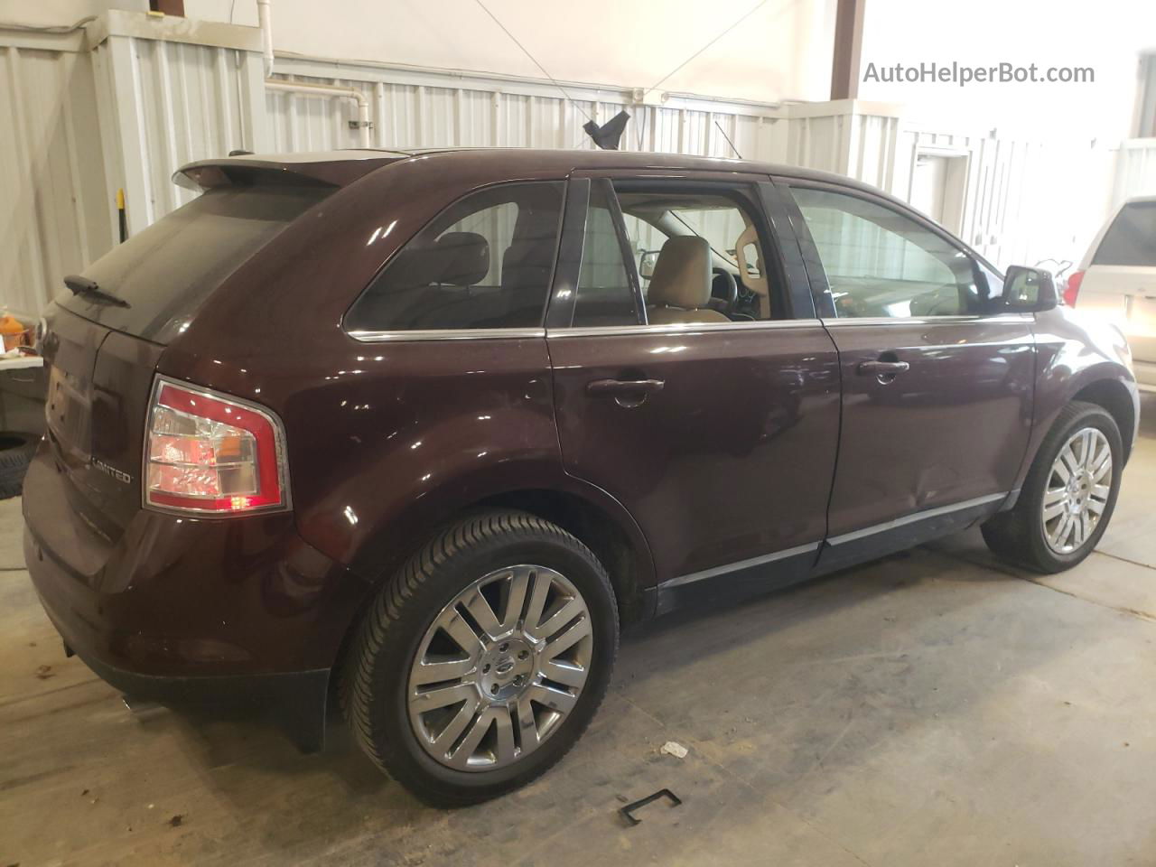 2010 Ford Edge Limited Burgundy vin: 2FMDK3KC3ABB53973