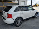 2014 Ford Edge Limited White vin: 2FMDK3KC3EBB51985