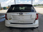 2014 Ford Edge Limited White vin: 2FMDK3KC3EBB51985