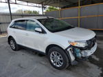 2014 Ford Edge Limited White vin: 2FMDK3KC3EBB51985