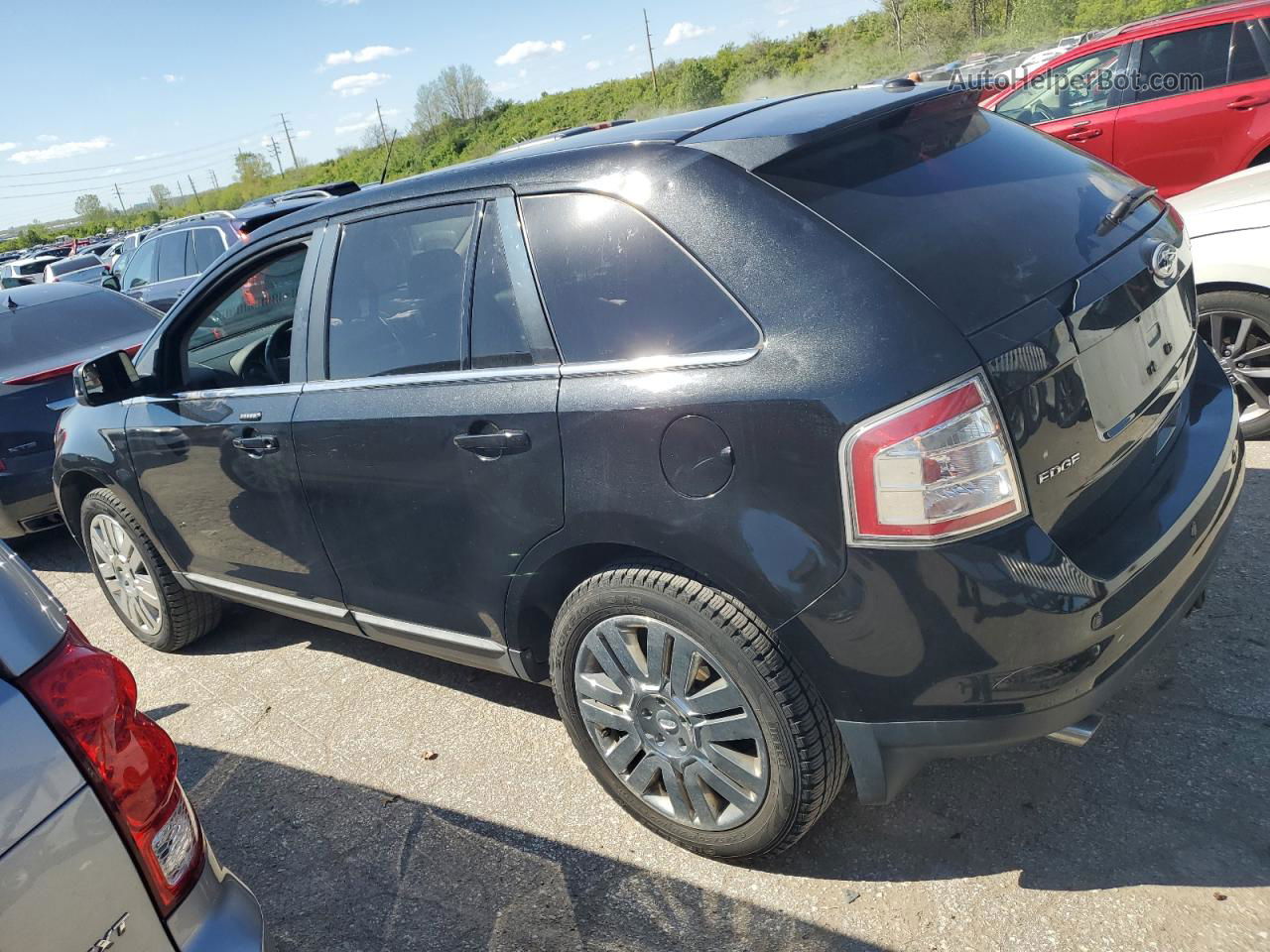 2010 Ford Edge Limited Black vin: 2FMDK3KC4ABB65100