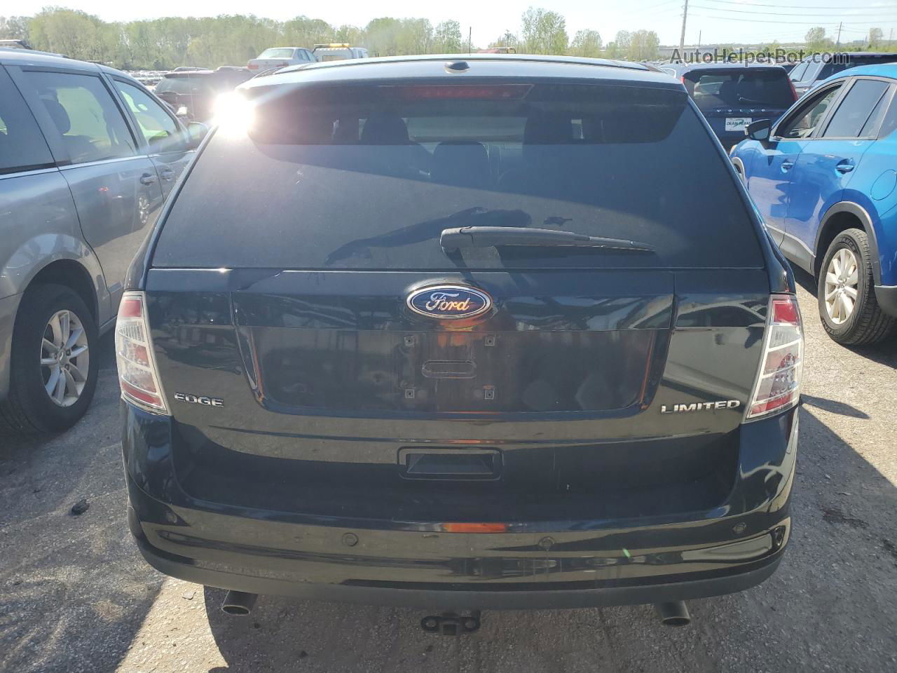 2010 Ford Edge Limited Black vin: 2FMDK3KC4ABB65100