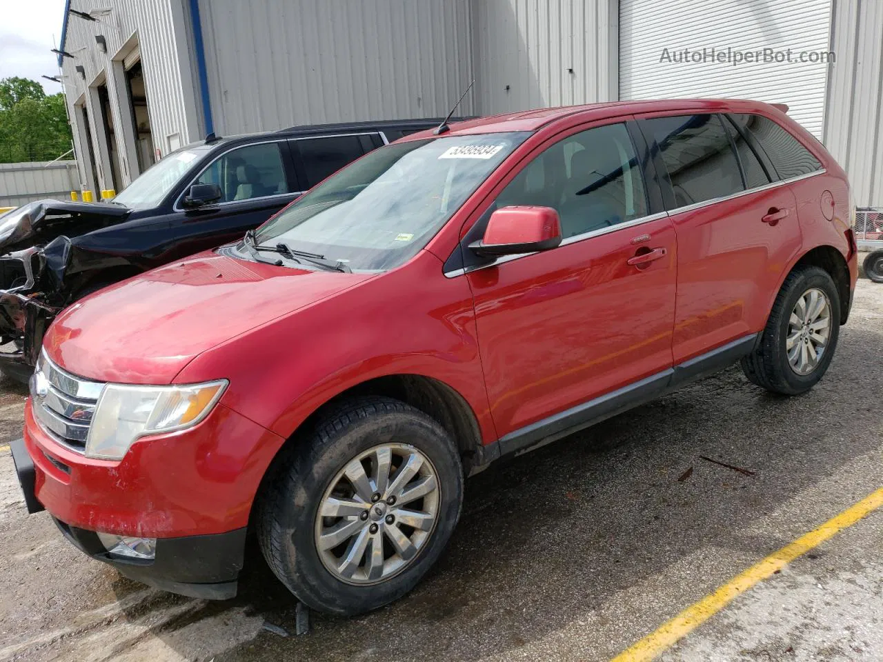 2010 Ford Edge Limited Red vin: 2FMDK3KC5ABA93680