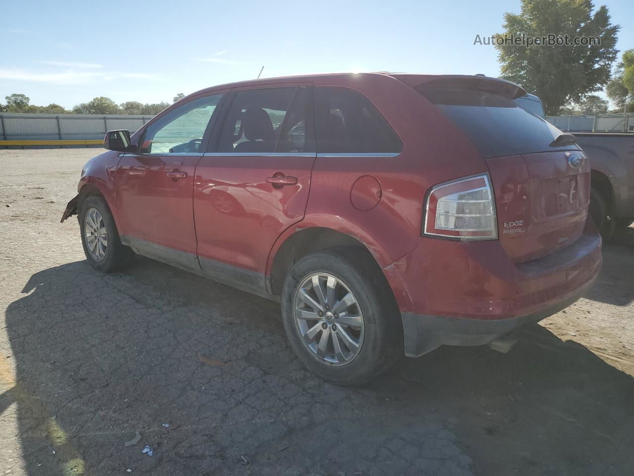 2010 Ford Edge Limited Red vin: 2FMDK3KC5ABA97910