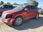 2010 Ford Edge Limited Red vin: 2FMDK3KC5ABA97910