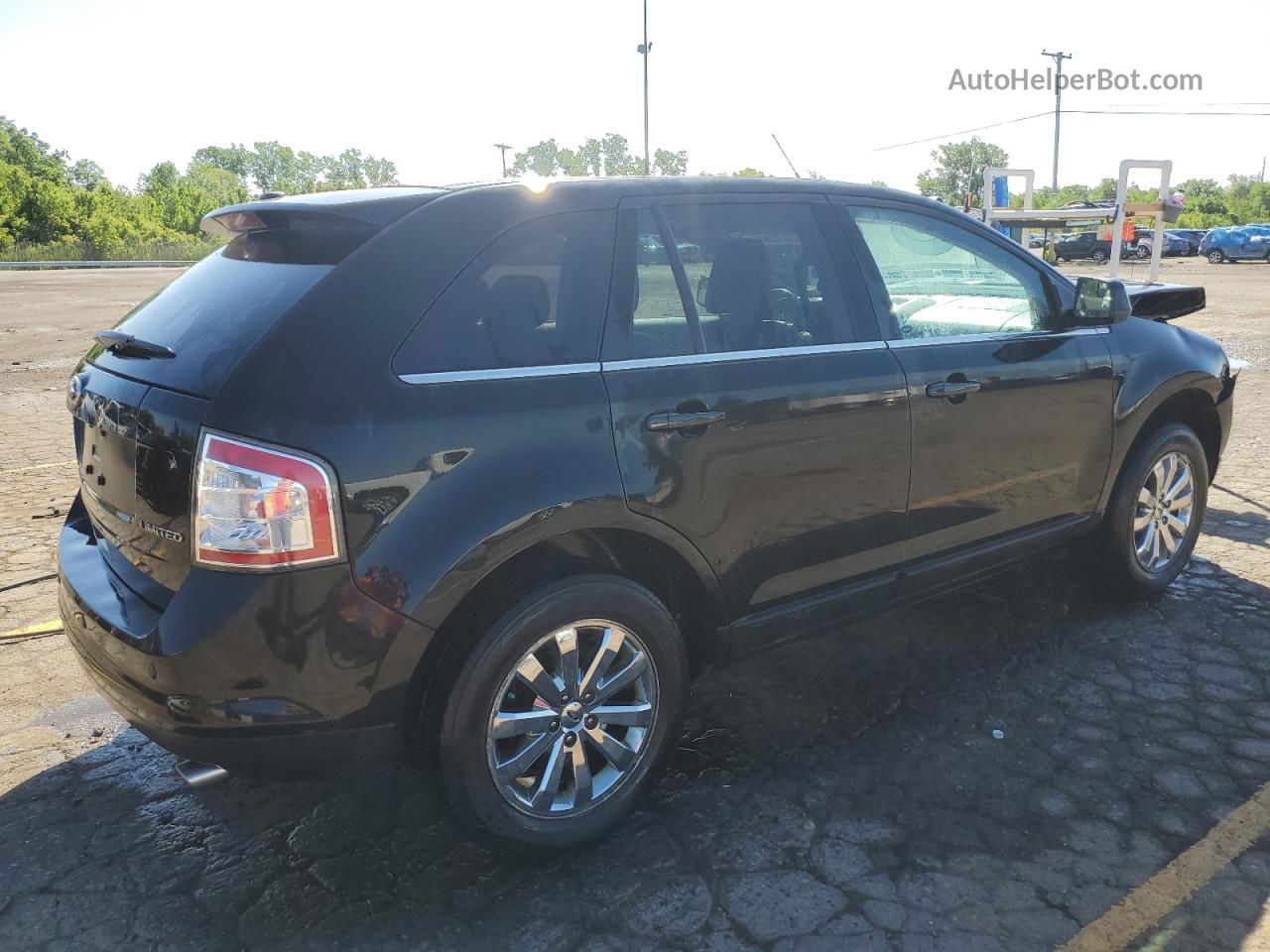 2010 Ford Edge Limited Black vin: 2FMDK3KC5ABB16598