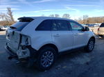 2010 Ford Edge Limited White vin: 2FMDK3KC6ABA97625