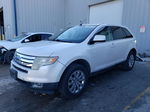 2010 Ford Edge Limited White vin: 2FMDK3KC6ABA97625