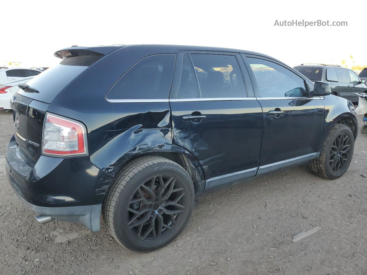 2010 Ford Edge Limited Blue vin: 2FMDK3KC6ABB75188