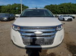 2014 Ford Edge Limited White vin: 2FMDK3KC6EBA05399