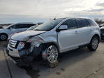 2010 Ford Edge Limited White vin: 2FMDK3KC7ABA32394