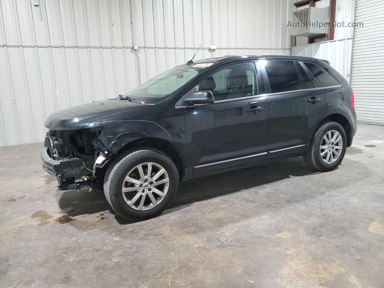 2014 Ford Edge Limited Черный vin: 2FMDK3KC7EBA35043