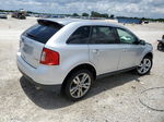 2014 Ford Edge Limited Silver vin: 2FMDK3KC7EBB03972