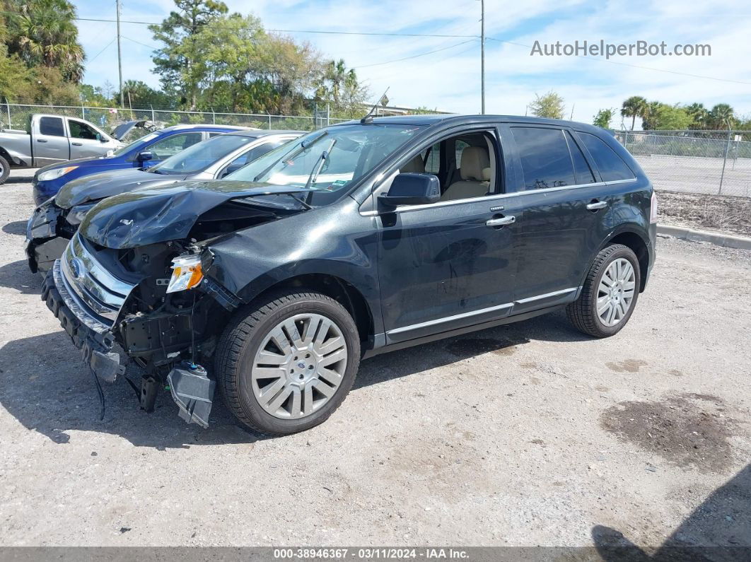 2010 Ford Edge Limited Black vin: 2FMDK3KC8ABA00585