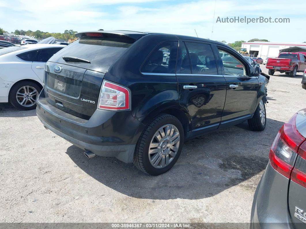 2010 Ford Edge Limited Black vin: 2FMDK3KC8ABA00585