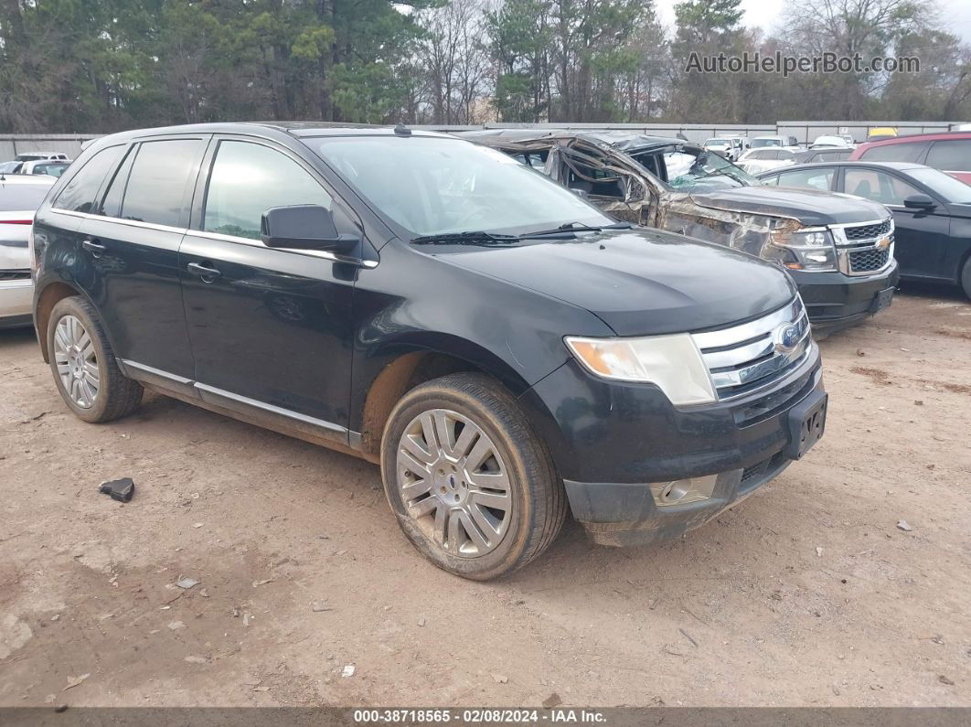 2010 Ford Edge Limited Black vin: 2FMDK3KC8ABB02565