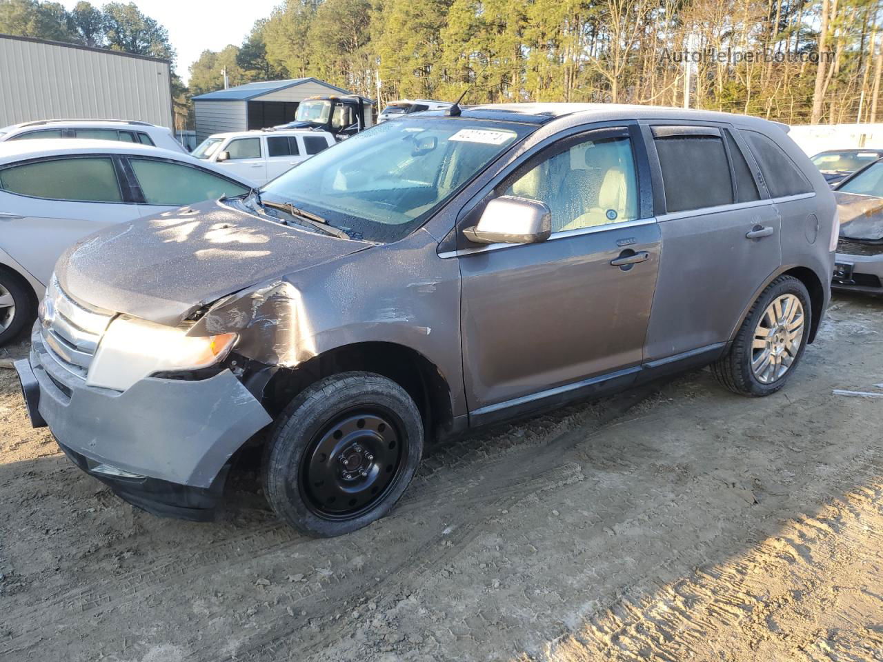 2010 Ford Edge Limited Gray vin: 2FMDK3KC8ABB15400