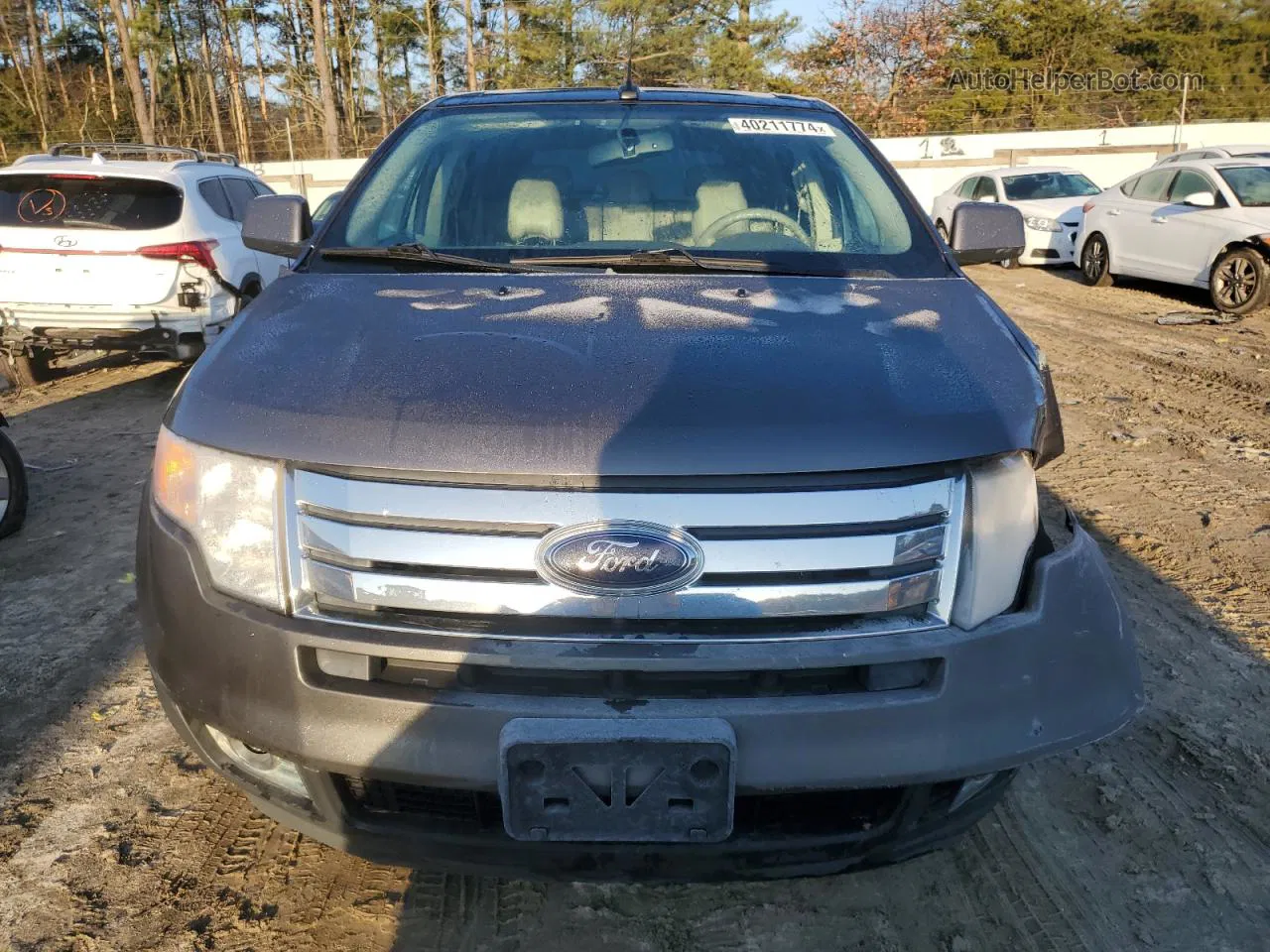 2010 Ford Edge Limited Gray vin: 2FMDK3KC8ABB15400