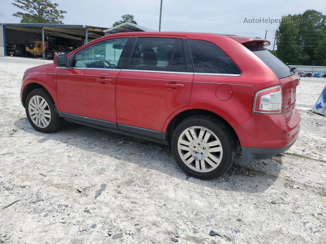 2010 Ford Edge Limited Burgundy vin: 2FMDK3KC9ABA01177