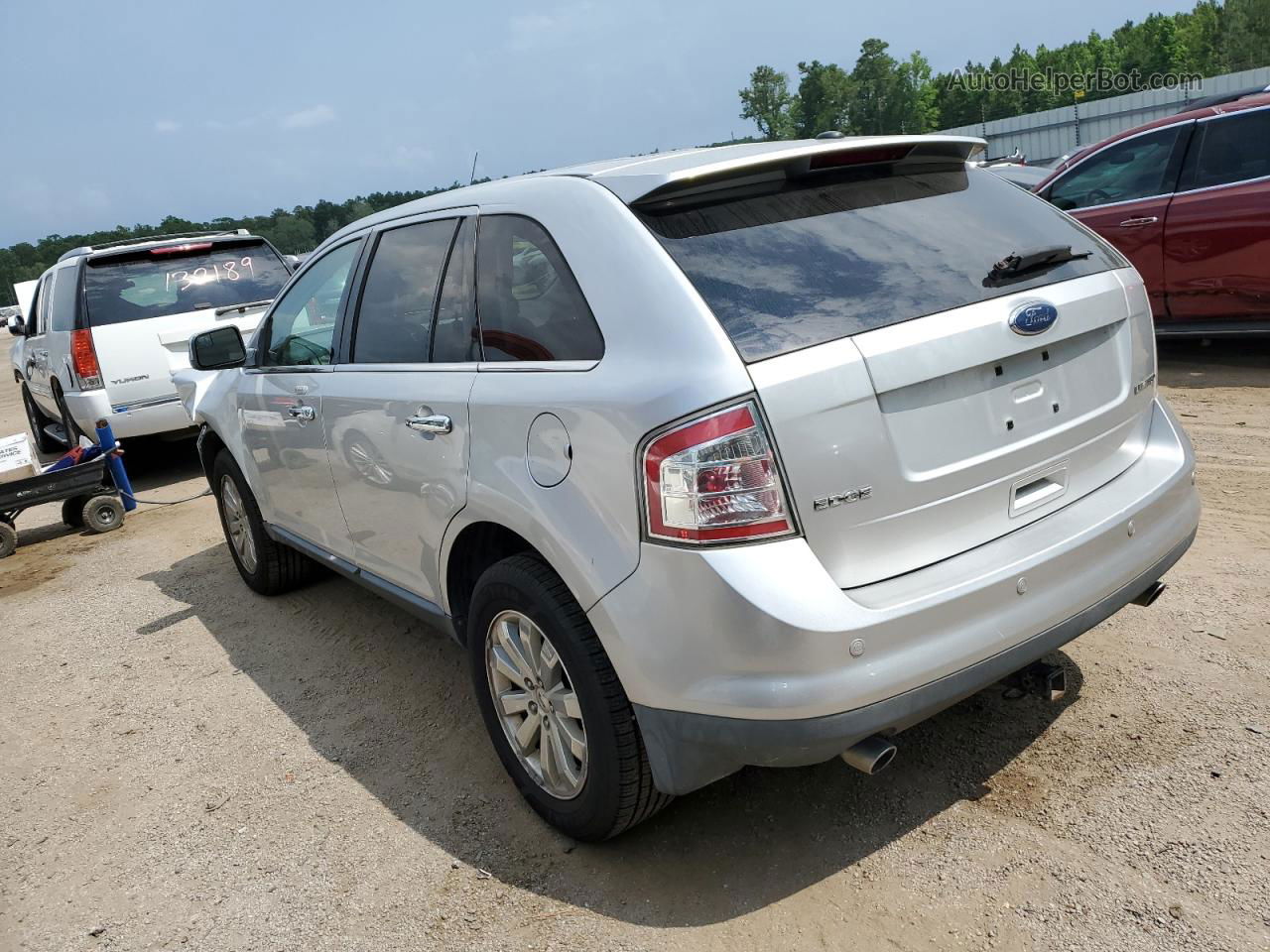 2010 Ford Edge Limited Silver vin: 2FMDK3KC9ABA08940