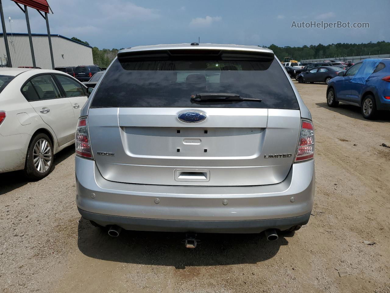 2010 Ford Edge Limited Silver vin: 2FMDK3KC9ABA08940