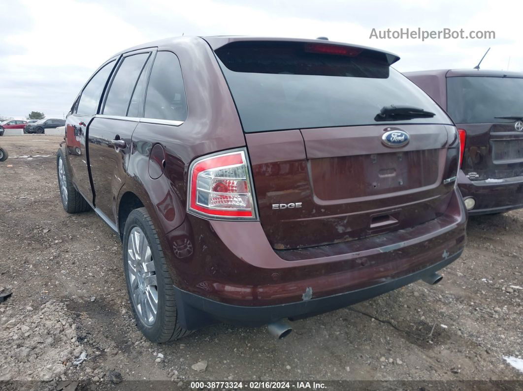 2010 Ford Edge Limited Brown vin: 2FMDK3KC9ABA49343