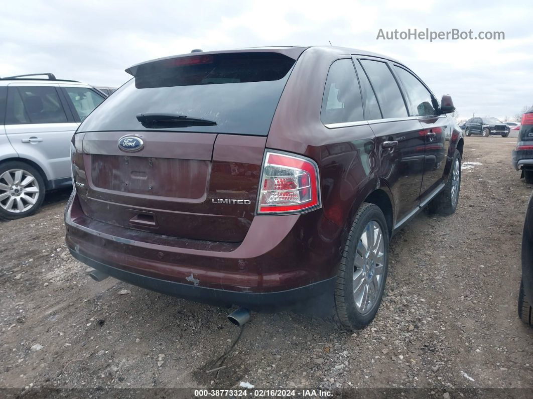 2010 Ford Edge Limited Коричневый vin: 2FMDK3KC9ABA49343