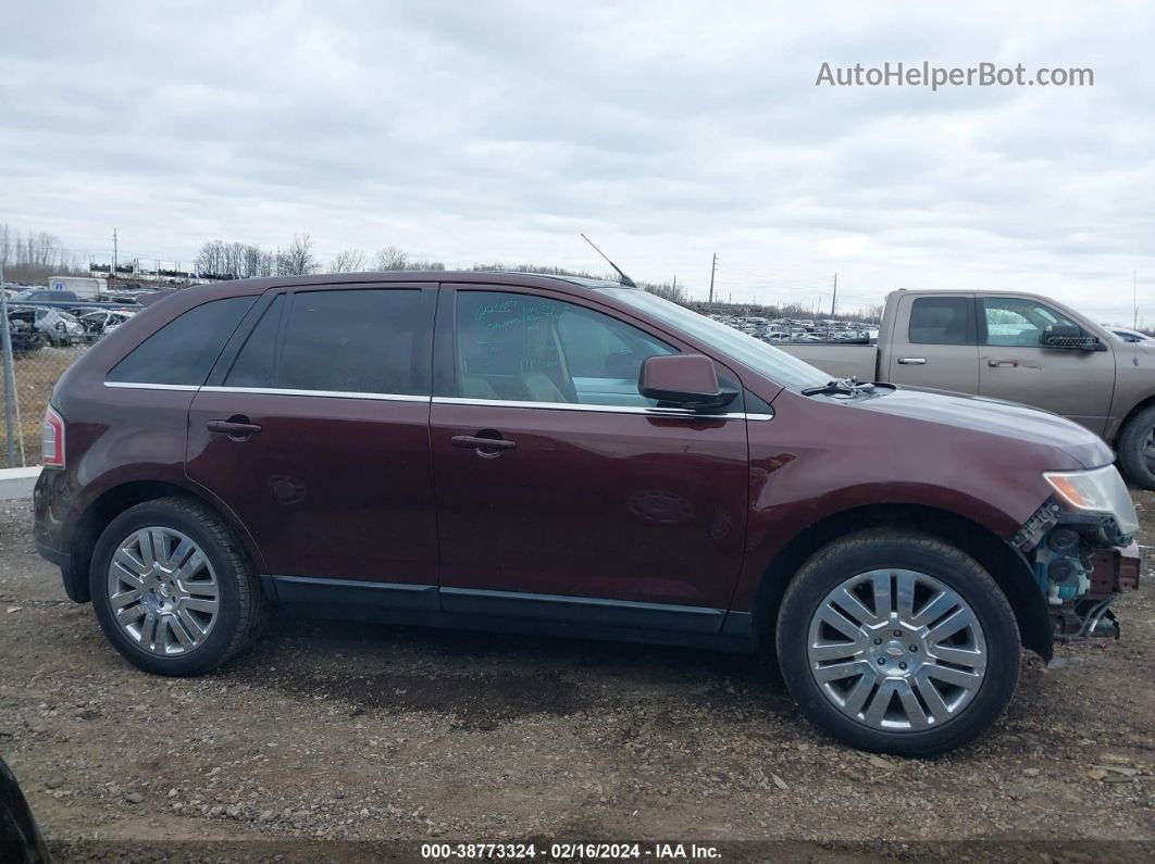 2010 Ford Edge Limited Коричневый vin: 2FMDK3KC9ABA49343